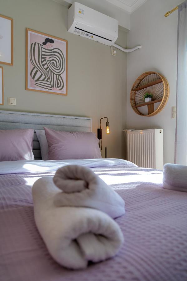 Sunny & Modern Apt For 3 Persons Athènes Extérieur photo