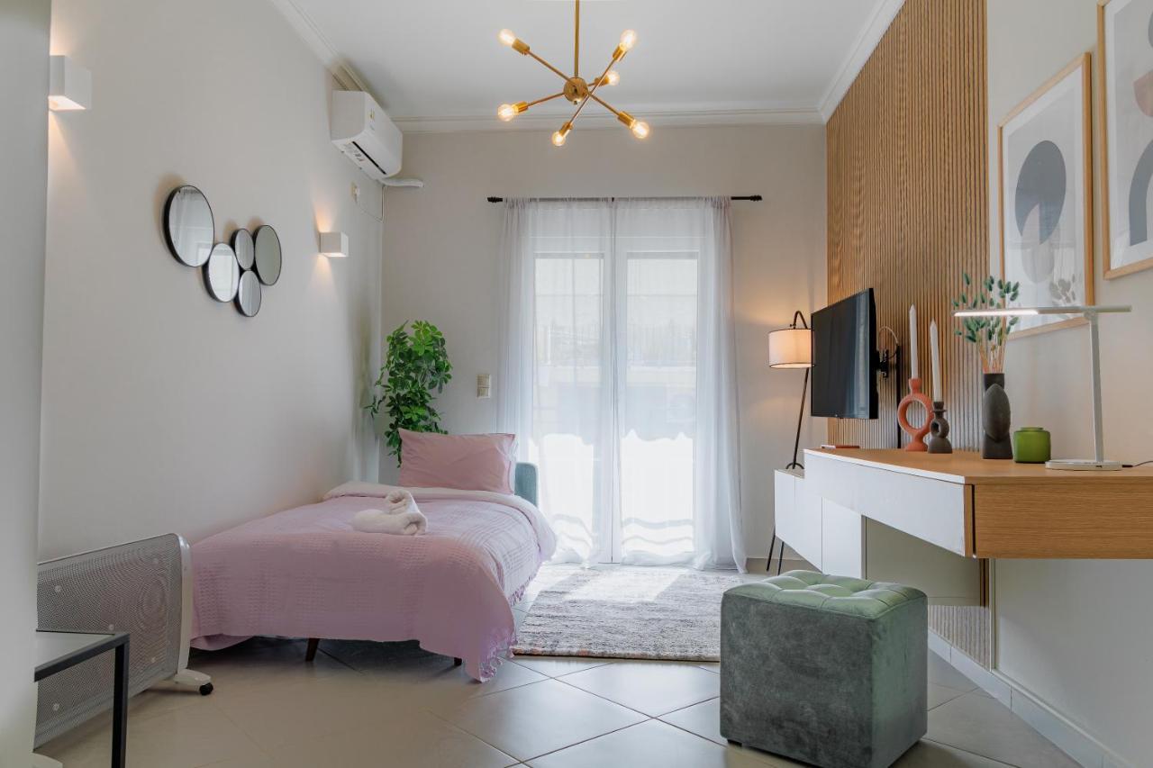 Sunny & Modern Apt For 3 Persons Athènes Extérieur photo