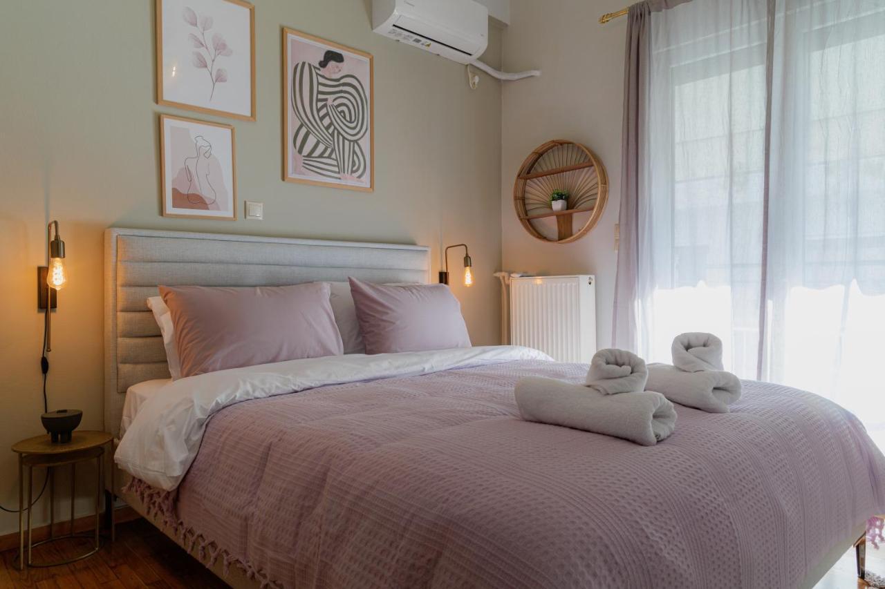 Sunny & Modern Apt For 3 Persons Athènes Extérieur photo