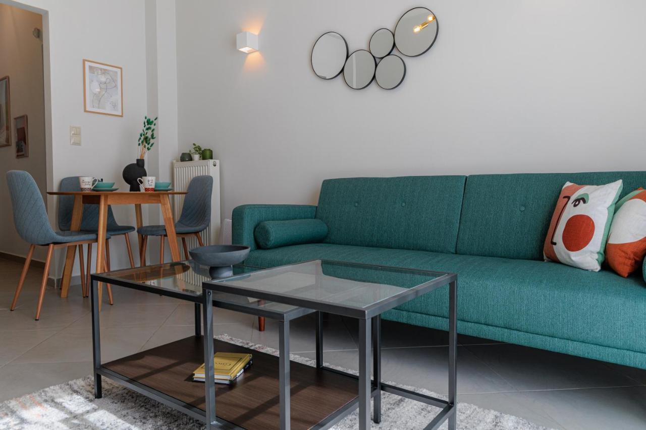 Sunny & Modern Apt For 3 Persons Athènes Extérieur photo